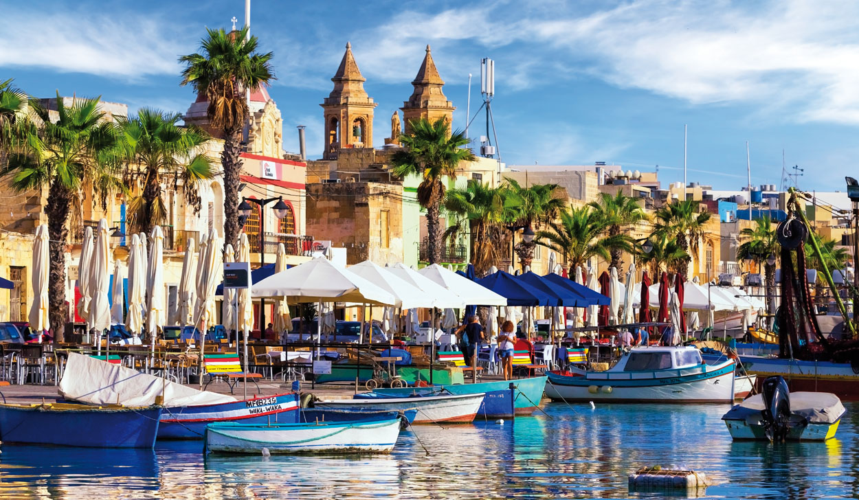 Mit jacobs touristik international reisen Sie nach Malta.